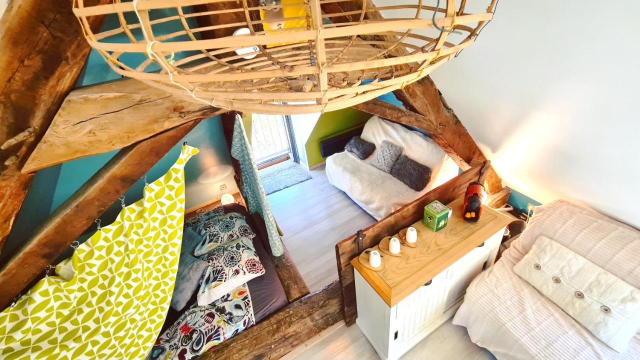 Le Doux Nid Bed and Breakfast Chanaz Exteriör bild