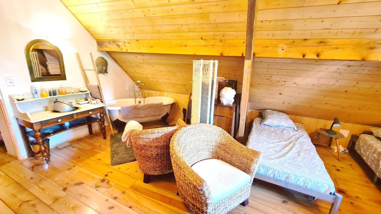 Le Doux Nid Bed and Breakfast Chanaz Exteriör bild